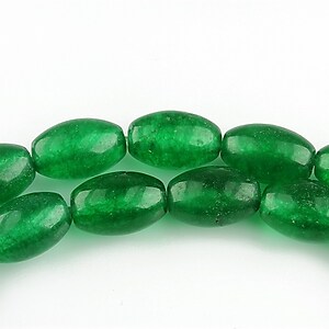 Jad butoias 12x8mm - verde