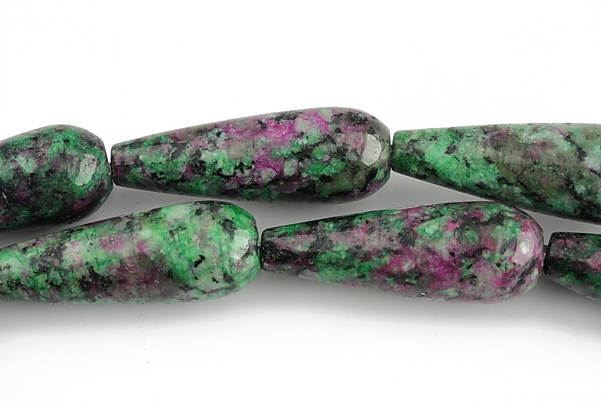 Ruby zoisite lacrima 30x10mm