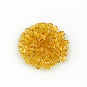 Margele fire polish 3mm (10 buc.) - Topaz