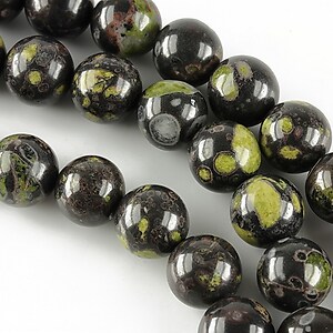 Plumite jasper sfere 10mm