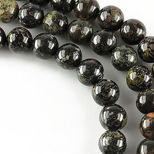 Plumite jasper sfere 8mm