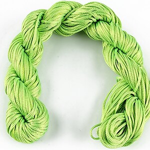 Ata nylon, grosime 1mm, 20-22m, verde neon