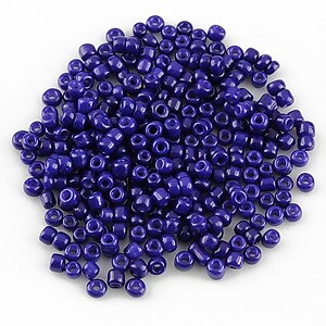 Margele de nisip 2mm opace (50g) - cod 579 - albastru inchis