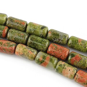 Unakite tub 10x6mm