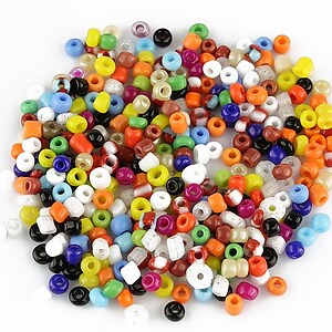 Margele de nisip 2mm opace (50g) - cod 600 - mix multicolor