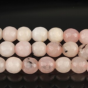 Cherry blossom jasper sfere fatetate 8mm