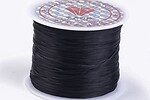 Elastic pentru bratari Crystal String 0,5mm - rola 45m - negru