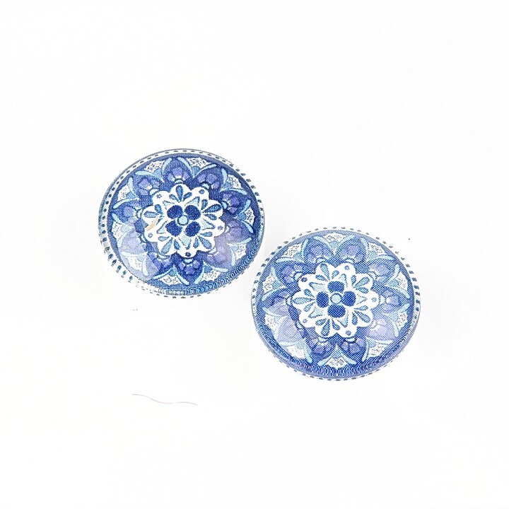 Cabochon sticla 14mm cod 1865