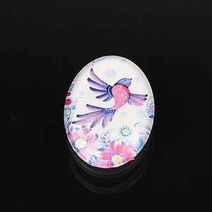 Cabochon sticla 25x18mm cod 1870