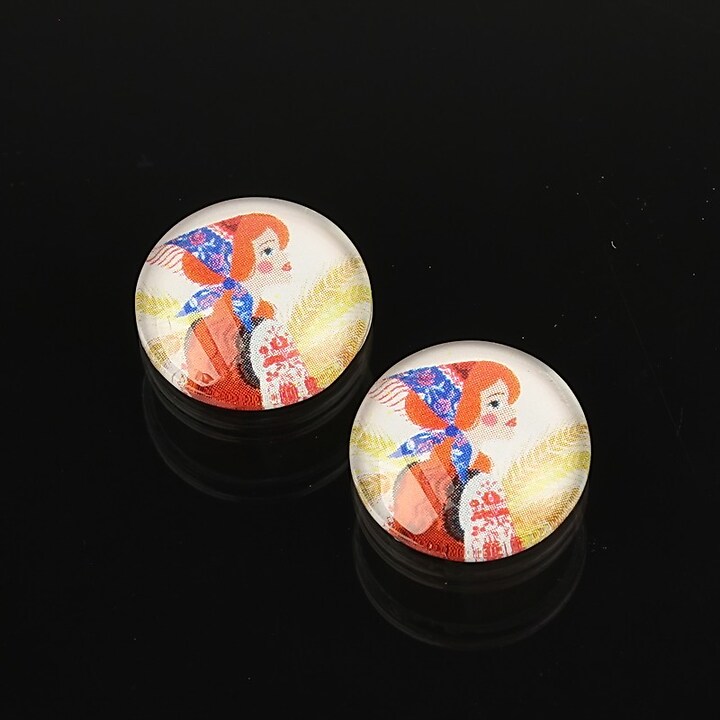 Cabochon sticla 14mm cod 1880