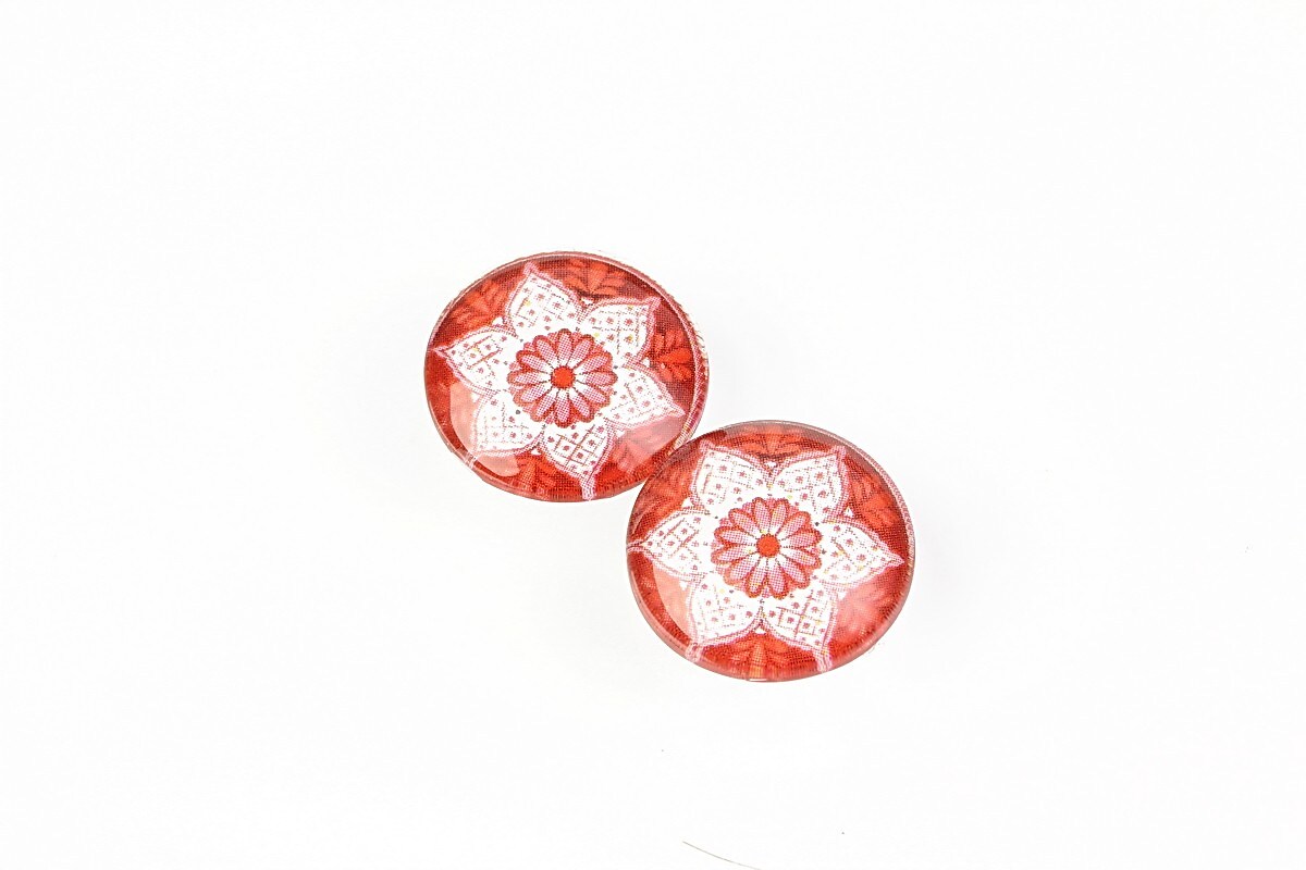 Cabochon sticla 14mm cod 1886