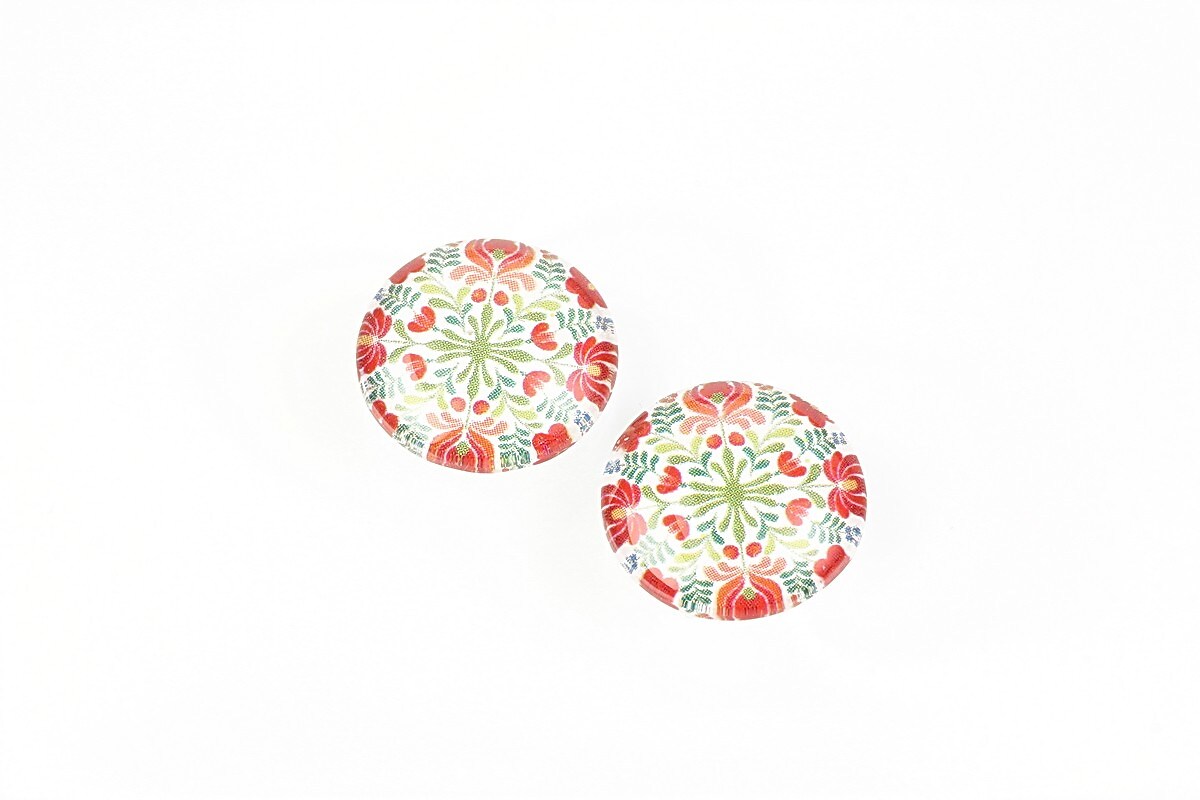 Cabochon sticla 14mm cod 1887