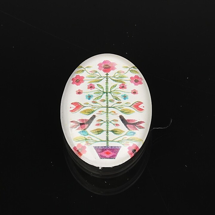 Cabochon sticla 25x18mm cod 1900