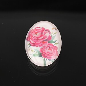 Cabochon sticla 25x18mm cod 1911