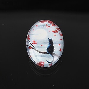 Cabochon sticla 25x18mm cod 1913