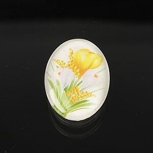 Cabochon sticla 25x18mm cod 1945