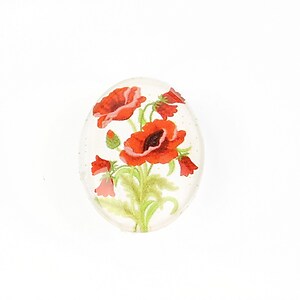 Cabochon sticla 25x18mm cod 1802