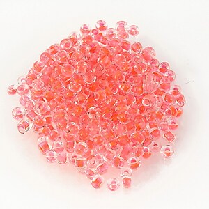 Margele de nisip 2mm (50g) - cod 614 - corai neon