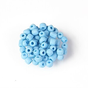 Margele de nisip 4mm  (50g) - cod 660 - albastru deschis opac