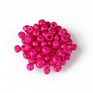 Margele de nisip 4mm  (50g) - cod 669 - roz fucsia opac