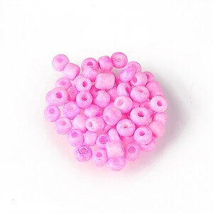 Margele de nisip 4mm  (50g) - cod 670 - roz opac