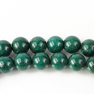 Mashan Jade sfere 8mm - verde smarald