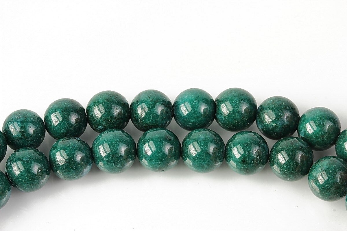 Mashan Jade sfere 8mm - verde smarald