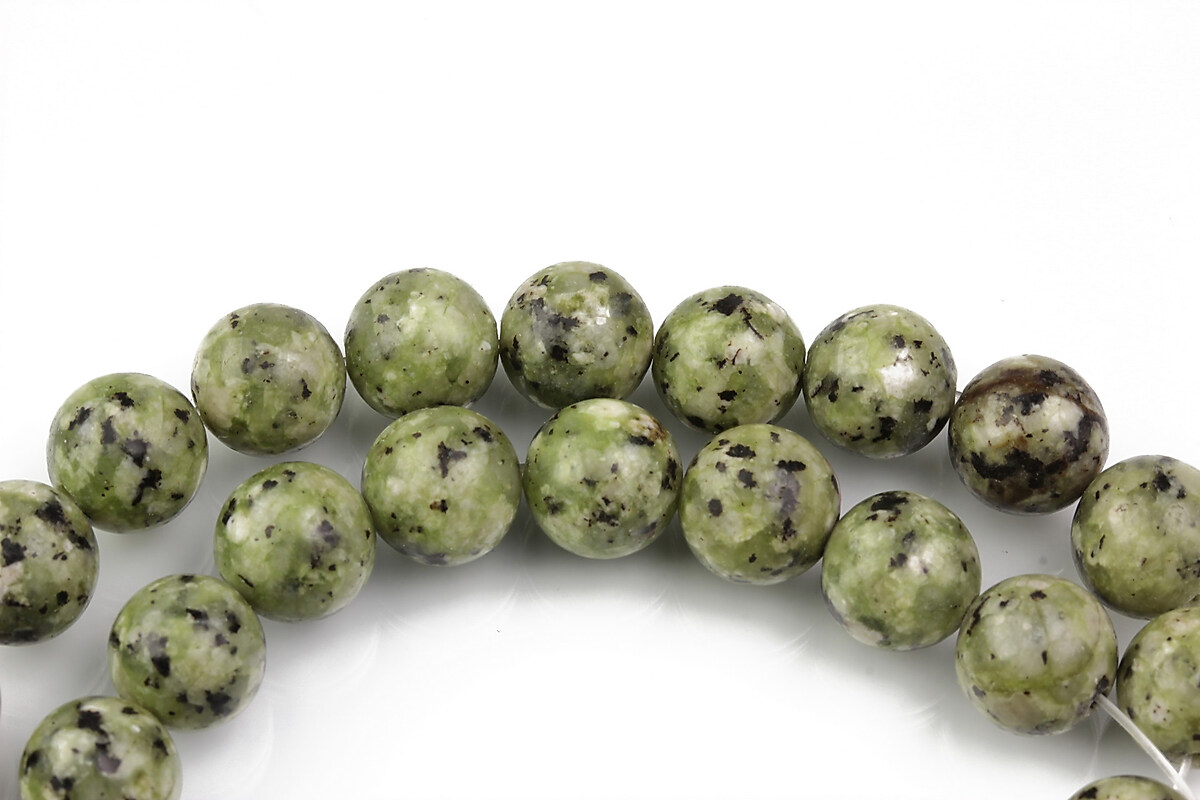 Sesame jasper verde sfere 8mm