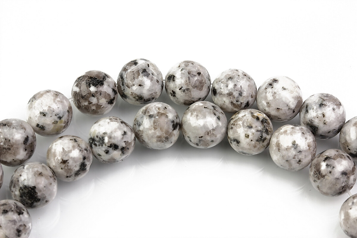 Sesame jasper gri sfere 8mm