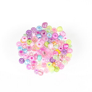 Margele de nisip mix 3mm (50g) - cod 745 - pastel