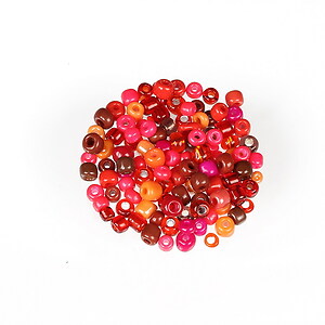 Margele de nisip mix 3mm (50g) - cod 748 - rosu