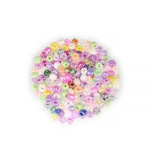 Margele de nisip mix perlat 2mm (50g) - cod 756