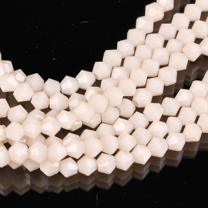 Margele cristal biconic 4mm (sirag) - ivory