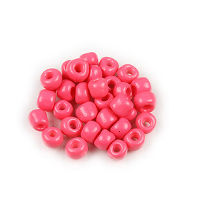 Margele de nisip 4mm opace (50g) - cod 382 -  roz inchis