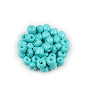 Margele de nisip opace 4mm (50g) - cod 265 - turcoaz