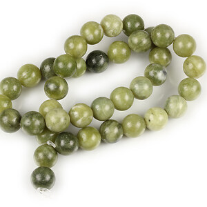 Margele peridot sfere 10mm (sirag)