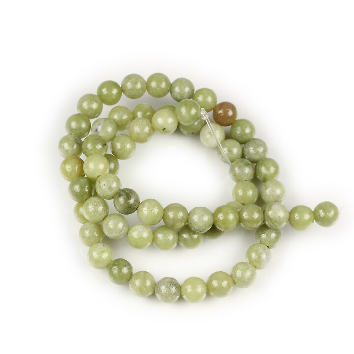 Margele peridot sfere 6mm (sirag)