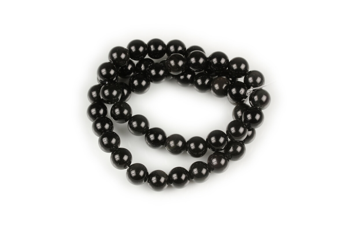 Margele obsidian sfere 8mm (sirag)