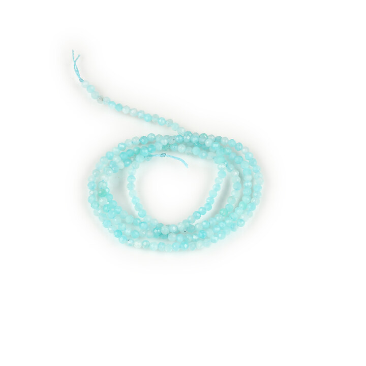 Margele amazonite sfere fatetate 2mm (sirag)