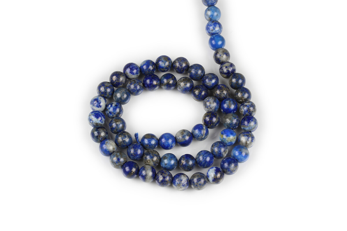 Margele lapis lazuli sfere 6mm (sirag)