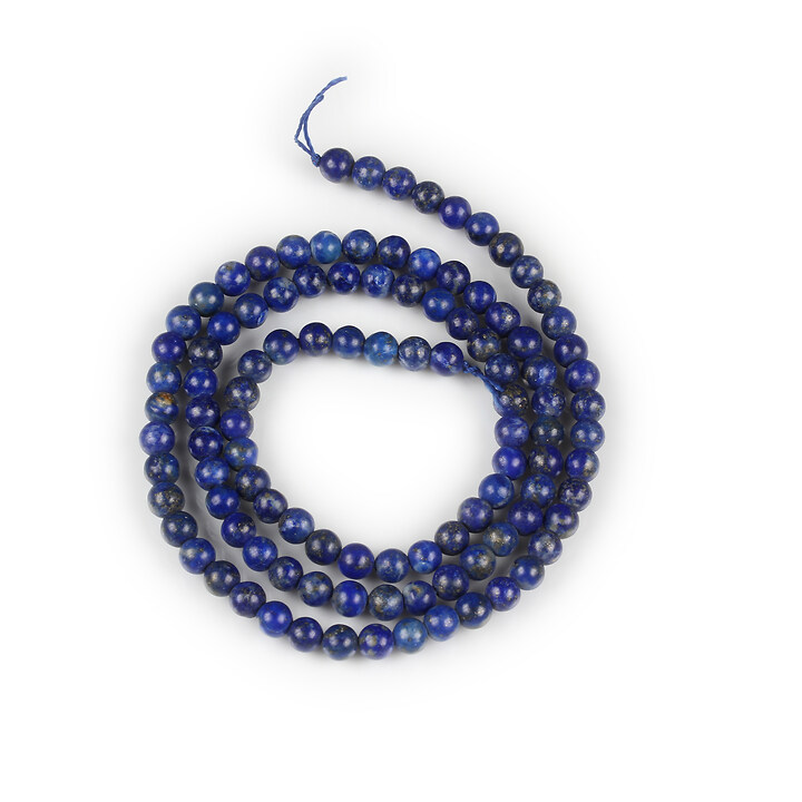 Margele lapis lazuli sfere 4mm (sirag)