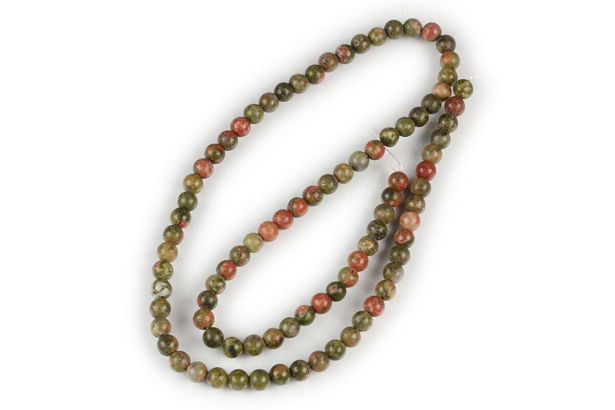 Margele unakite sfere 4mm (sirag)