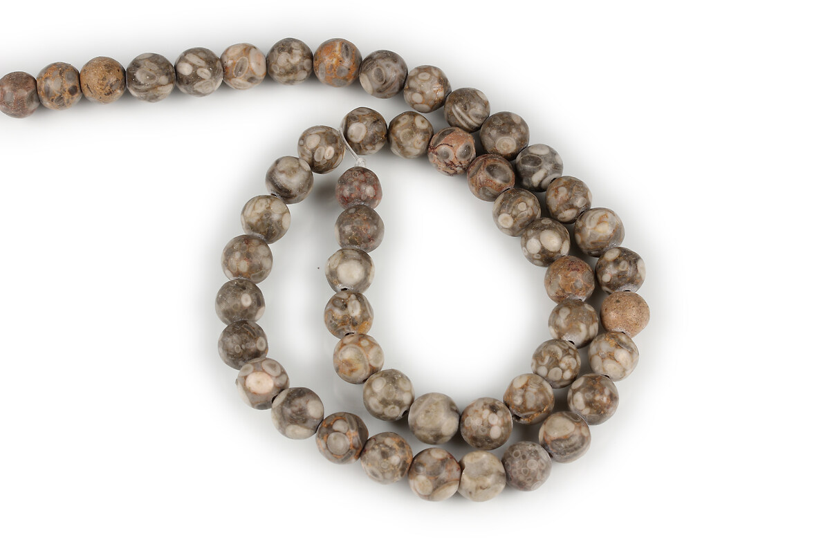 Margele Maifan stone jasper sfere 8mm (sirag)