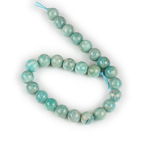 Margele scurt amazonite grad A sfere 8mm (sirag)