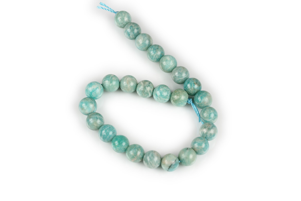 Margele scurt amazonite grad A sfere 8mm (sirag)