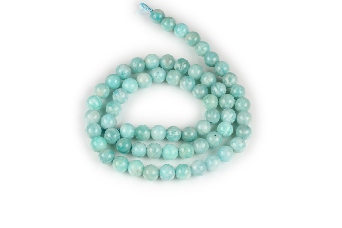 Margele amazonite sfere 6mm (sirag)