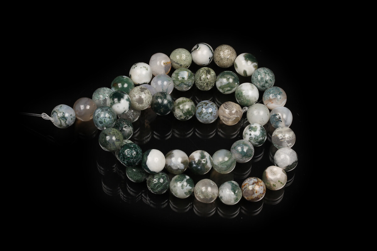 Margele Tree Agate sfere 8mm (sirag)