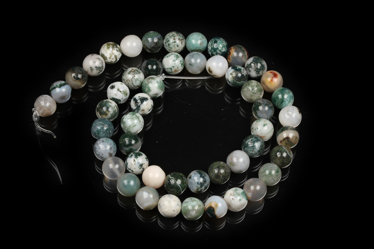 Margele Tree Agate sfere 8mm (sirag)