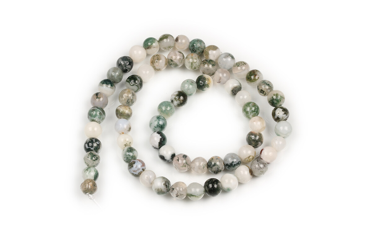 Margele Tree Agate sfere 6mm (sirag)