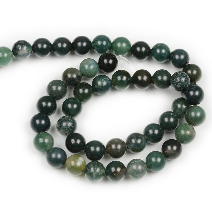 Margele Moss Agate sfere 8mm (sirag)